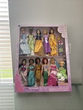 Disney Princess Doll Gift Set 11 Pack Snow White Cinderella Belle, etc