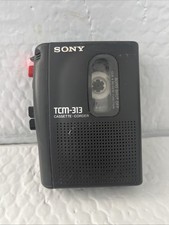Sony TCM-353V Variable Speed Control Voice Operated Recorder Turns On PARTS ONLY