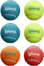 8-Pack Small Squeaky Tennis Balls for Dogs, 2-Inch Interactive Fetch Toys