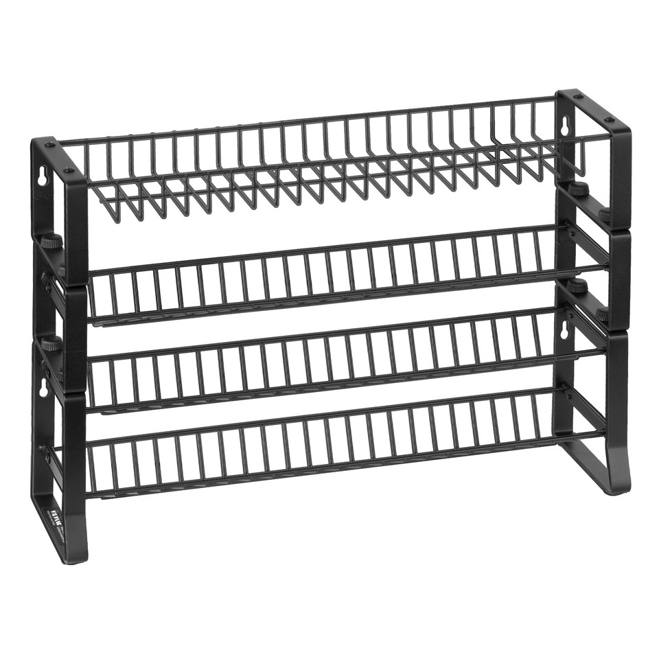 VEVOR Spice Rack Organizer for Cabinet Kitchen Countertop Seasoning Organizer 23x16 in - Black
