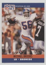 1990 Pro Set Michael Brooks #485 10r3