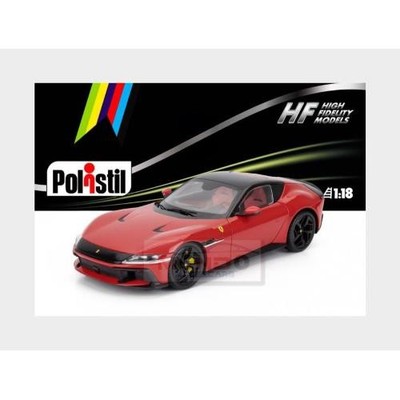 1:18 POLISTIL Ferrari 12Cilindri 2024 Rosso Corsa Red 18FE02010-WB