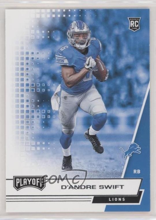2020 Panini Playoff Rookies D'Andre Swift #209 0f2i
