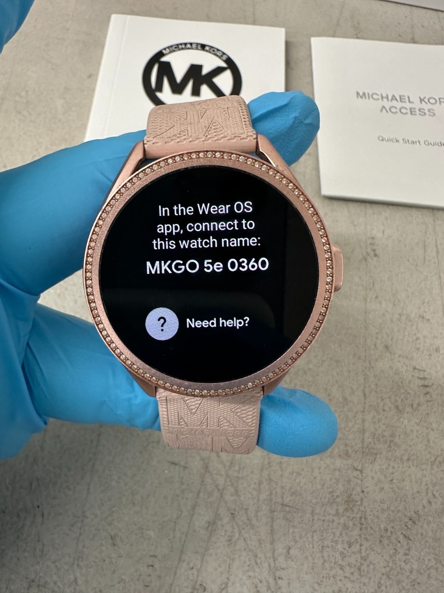 Mkgo Reloj Michael Kors Wear Os Reloj Para Mujer Michael Kors