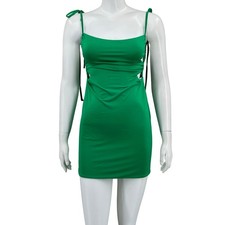 Princess Polly Dress Womens 8 Kelly Green Vivian Mini Cut Outs Party Sexy Club