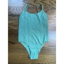 Koral Women s Bodysuit green shimmer size S NWOT
