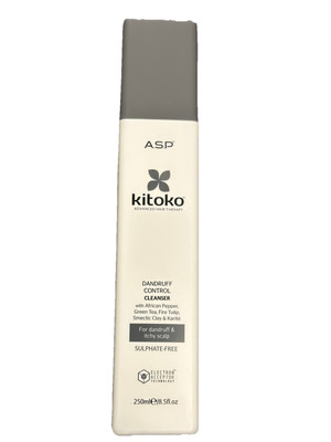 Kitoko Dandruff Control Cleanser 250ml sulfatfrei, für Schuppen/juckende Kopfhaut