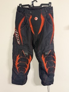 Dye C7 Series Paintball Pants XSmall Black Red Padded Tournament Gear