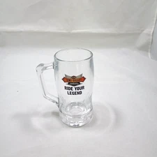 Simi Valley Harley Davidson Glass Mugs 15 oz 5.5" Tall Ride Your Legend