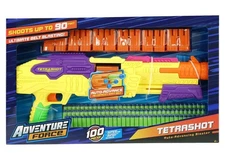 ADVENTURE FORCE TETRASHOT DART BELT BLASTER *DISTRESSED PKG