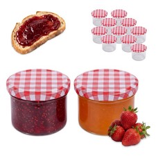 Einmachgl&auml;ser Marmeladengl&auml;ser Gelee Gl&auml;ser Einkochgl&auml;ser Twist Off 220 ml Set