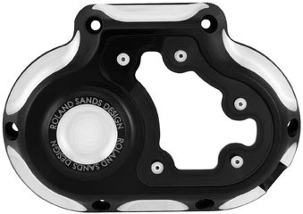 Cubierta de embrague de cable Roland Sands Design 6 velocidades claridad - corte en contraste motocicleta Foto 2 de 4