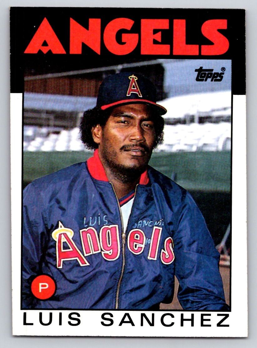 1986 Topps - Luis Sanchez #124