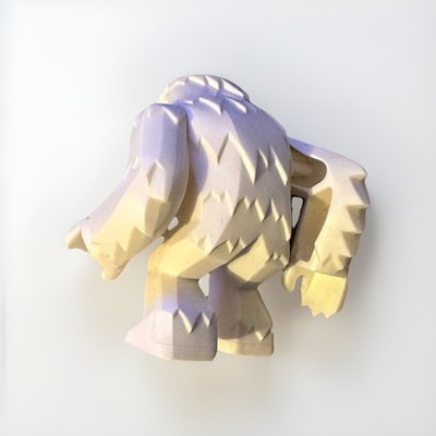 LEGO Star Wars Wampa Minifigure Hoth Monster Yeti - No Horns