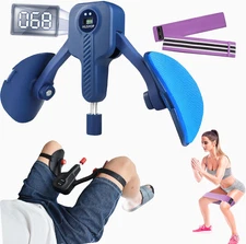 Kegel Exercise Thigh Trainer 0-110 Lbs Adjustable Resistance, Pelvic Floor Exerc