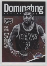 2016-17 Panini Grand Reserve Dominating Performances Kyrie Irving #30 y8a