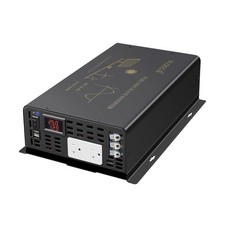 3000Watt Pure Sine Wave Power Inverter 24VDC to 120VAC 6000W Peak Built-in So...