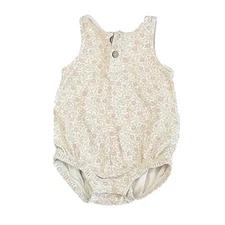 Rylee + Cru Sleeveless Bubble Romper Primrose 3-6M Baby Onepiece