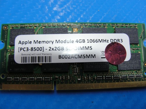 Macbook Pro A1286 15" 2008 MB470LL/A Genuine Laptop Apple 2GB Memory B002ACM5MM - Picture 1 of 2