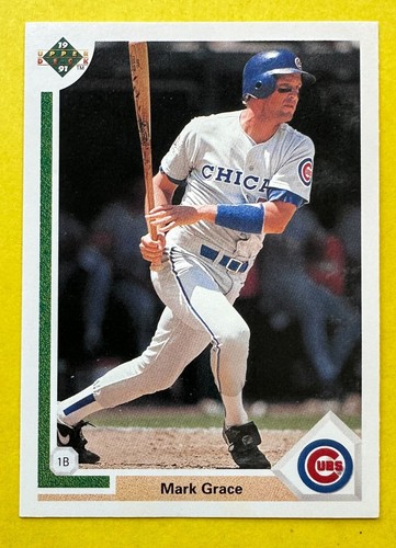 1991 Upper Deck Mark Grace #134 Chicago Cubs (4x Gold Glove/3x All-Star) - Bild 11 von 16