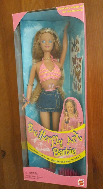 butterfly barbie 90s
