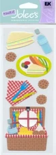 Vintage Touch of Jolee's PICNIC Food Theme 3-D Stickers 64494 FAST FREE ship!