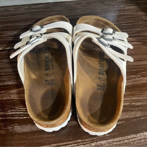 Birkenstock’s Florida BS White size 37 us size 6 - Picture 4 of 5