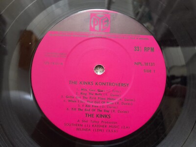 THE KINKS The Kink Kontroversy *1965 UK PYE MONO 1st PRESS VINYL