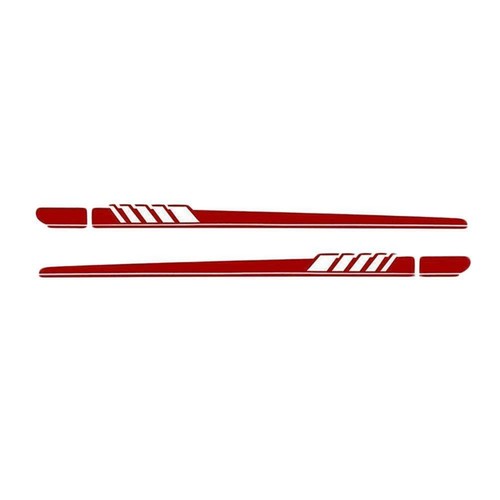 SALE 2PCS Car Side Body Vinyl Decal Sticker Racing Long Stripe Decals Graphics - Picture 14 of 15