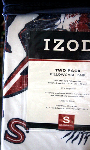 IZOD Paradise Waves Surf Shop TWO PACK Pillowcases Standard Size 20x30in NEW!! - Picture 4 of 4