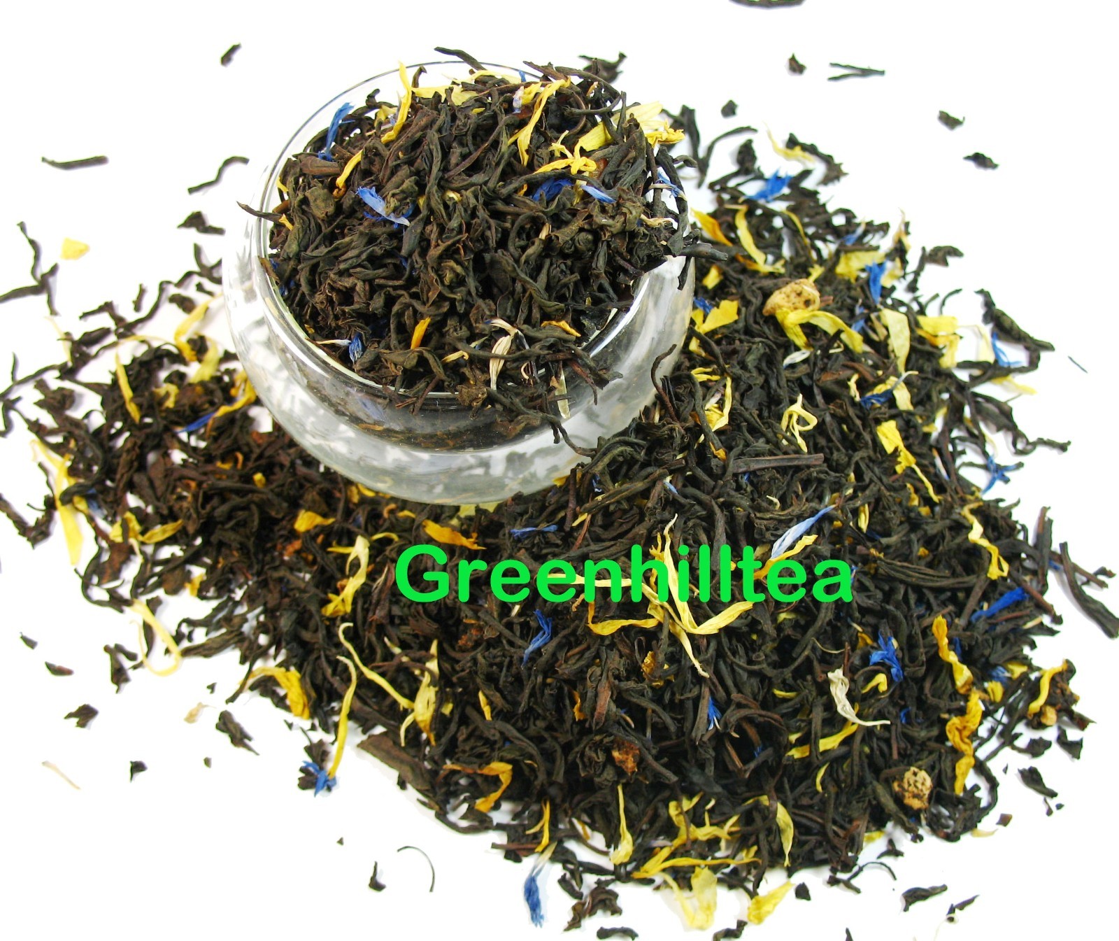 Blue lady natural flavored black tea loose leaf tea 1/2 LB bag | eBay