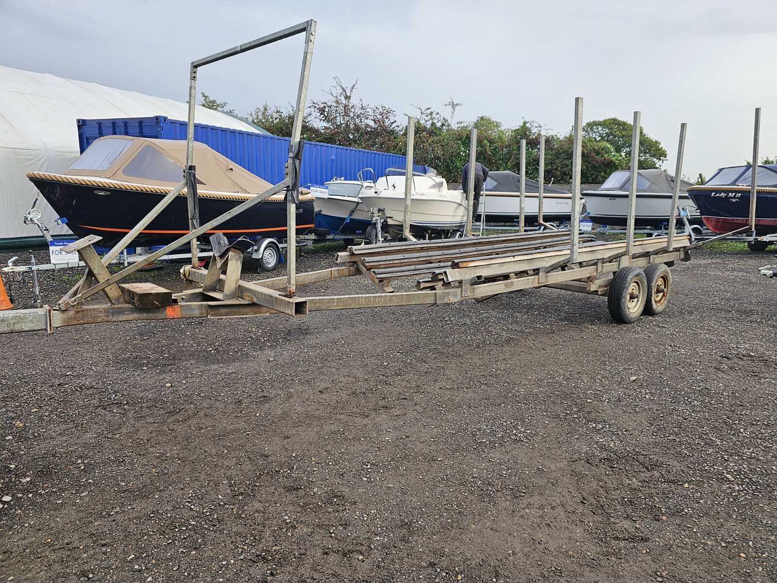 Twin Axle Boat Trailer eBay