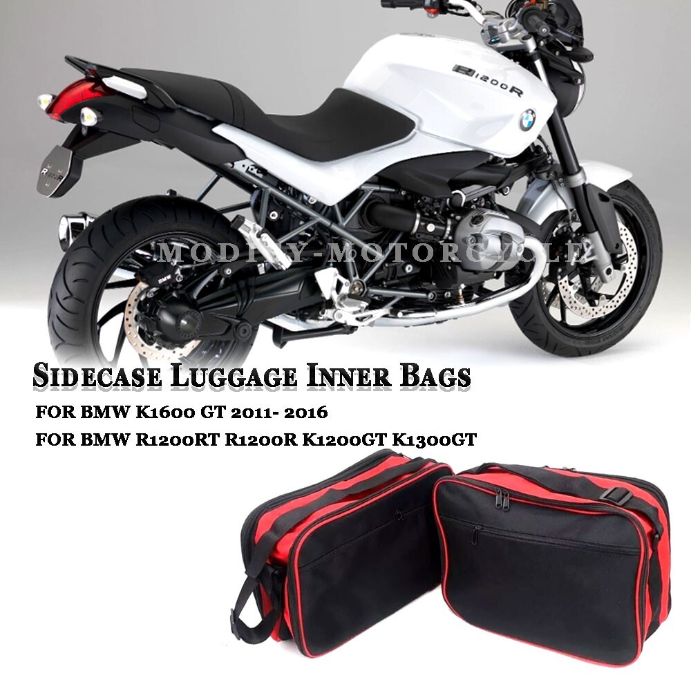 Pair Sidecase Pannier Luggage Liner Inner Bags For BMW R1200R R1200RT  K1200GT