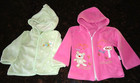 Lot of 2 Carter's Fleece Girls Baby Kids Hoodie Jackets   6 months   — photo 2