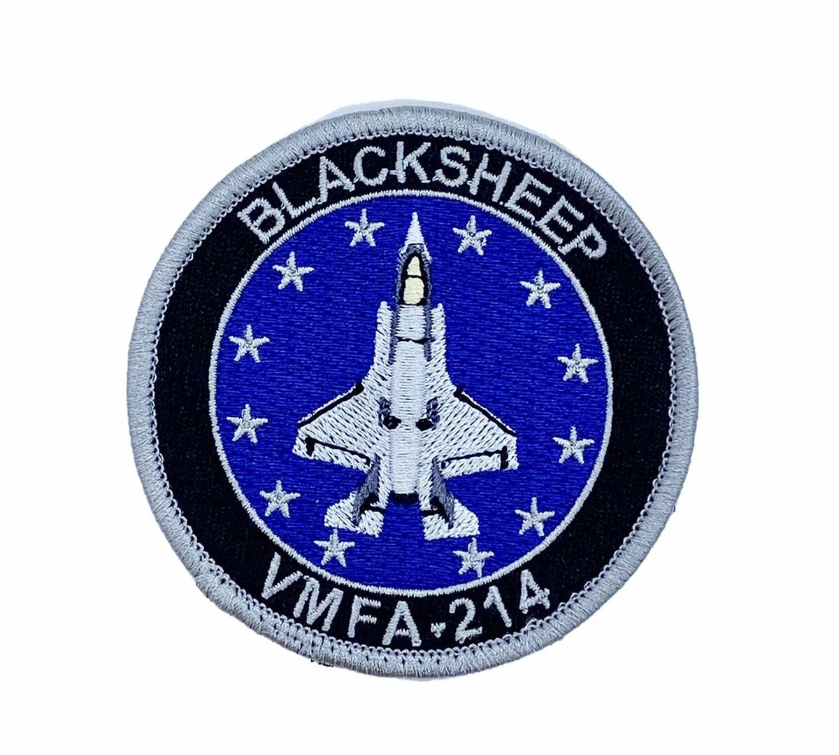 VMFA-214 Blacksheep Shoulder Patch - With Hook and Loop | eBay VMFA-214 Blacksheep Shoulder Patch - With Hook and Loop | eBay
