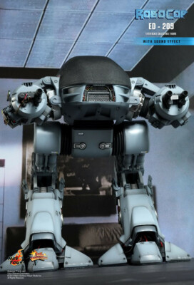 Hot Toys MMS 204 RoboCop ED-209 Sound Effect 2014 35cm Action 