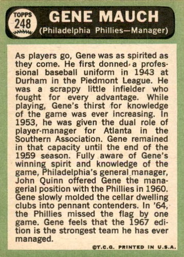 1967 Topps Baseball You Pick - Various Grades, Low Shipping - Picture 174 of 420