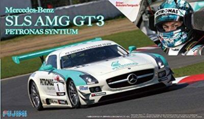 絶版 フジミ 1/24 ペトロナス AMG メルセデス SLS GT3 Fujimi 1/24 Model kit Mercedes Benz SLS AMG GT3 PETRONAS SYNTIUM
