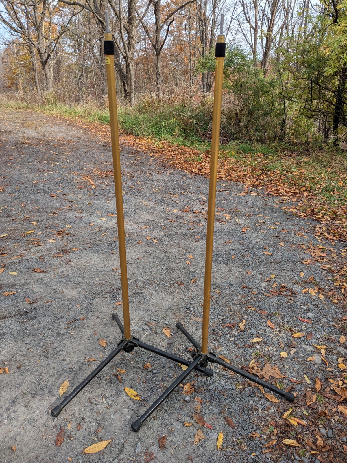 Two Vintage Camera Tripods, Unknown Maker