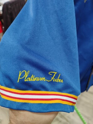 Harlem Globetrotters Platinum Fubu Size L(16-18)Youth Warm Up