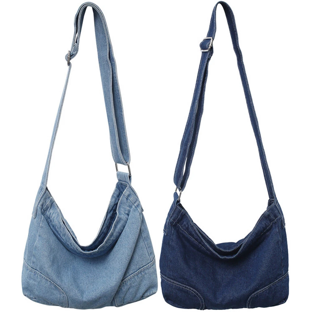 Small shop denim purse