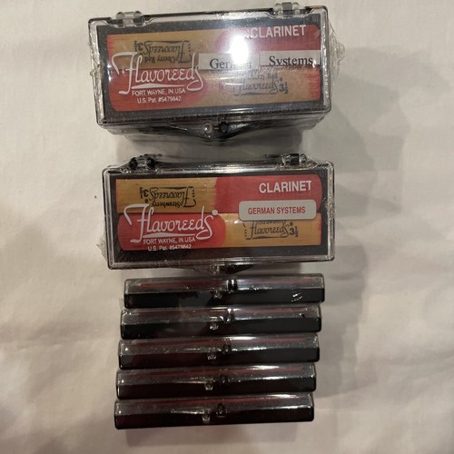 clarinet reeds 3.5 German Systems Flavoreeds Cherry Red, Strawberry, Bubble Gum - Picture 4 of 7
