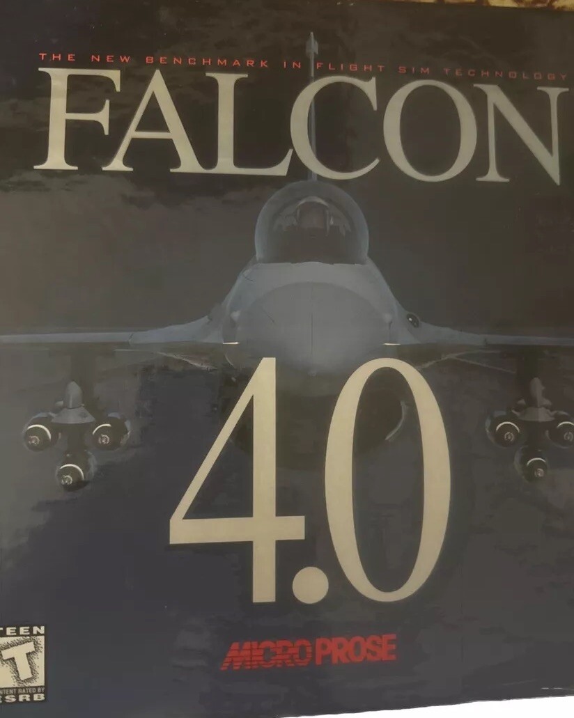 MicroProse Falcon 4.0 Flight Simulator-Squadron Leader Spec. Ed