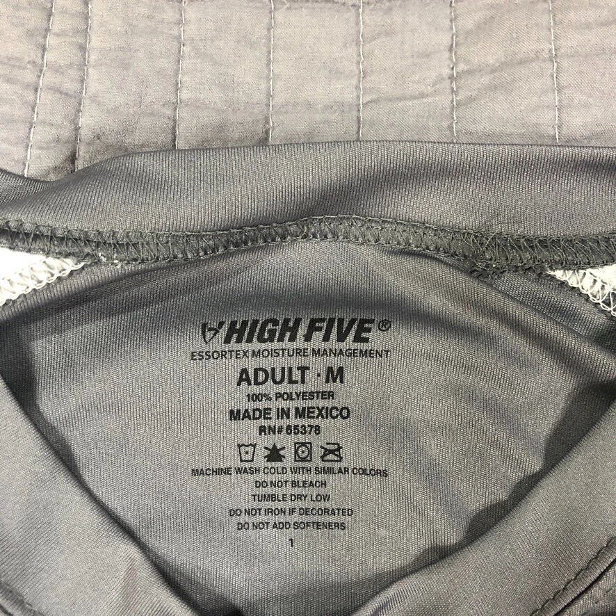 High Five рубашка мужчин средний взрослый серый футбол Athletic активный спорт длинным рукавом - Изображение 3 из 4
