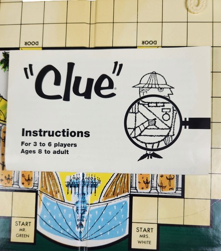 Parker Brothers Clue Detektivspiel Nostalgie Serie Holzkiste 2002 Holzkiste - Bild 7 von 12