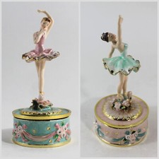 kleine Spieluhr Ballerina rosa blau Ballett Böhme Primaballerina Tanz