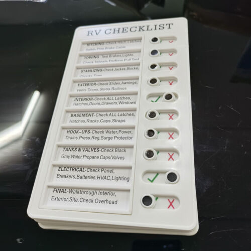 Memo Plastic Board Chore Chart Reusable RV Checklist,My Chores ,Elder Car - Picture 6 of 19