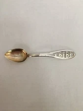 Vintage French Bebe Silver Baby Spoon