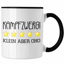Trendation - Kampfzwerg Tasse Geschenk Weiblich Frauen Geschenkidee Lustiger Spr