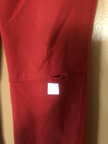 Gap Fit Boys Size Small Sweatpants Joggers Regular Red Elastic Waist Drawstring - Picture 6 of 12